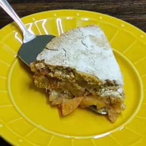 Torta de Maçã sem Farinha de Trigo F