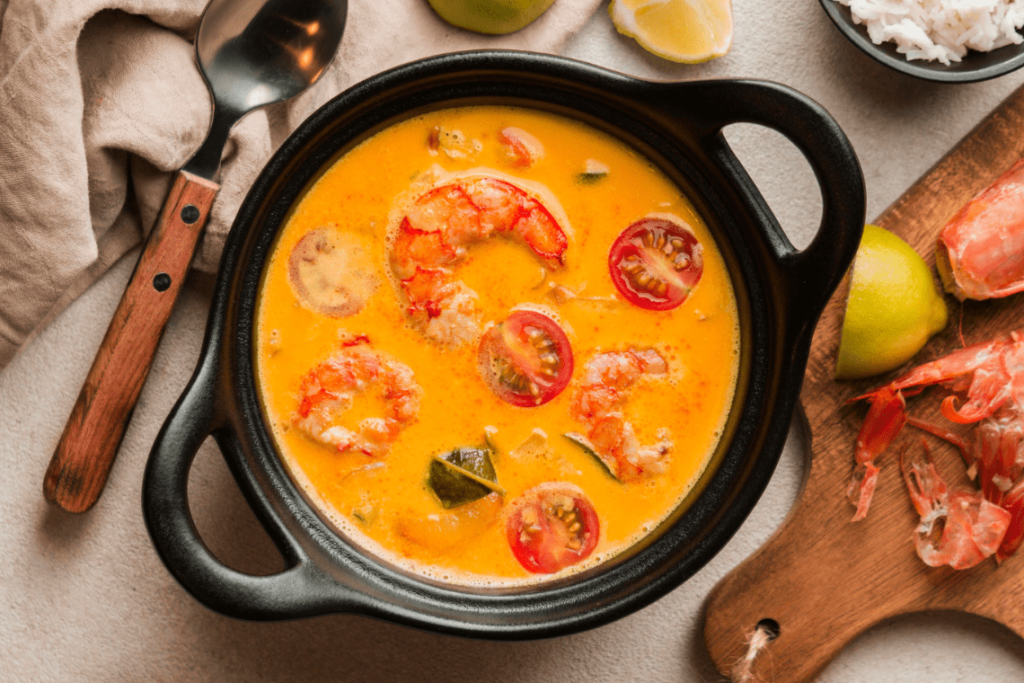 Culinária do Nordeste do Brasil - Moqueca Baiana de Camarão