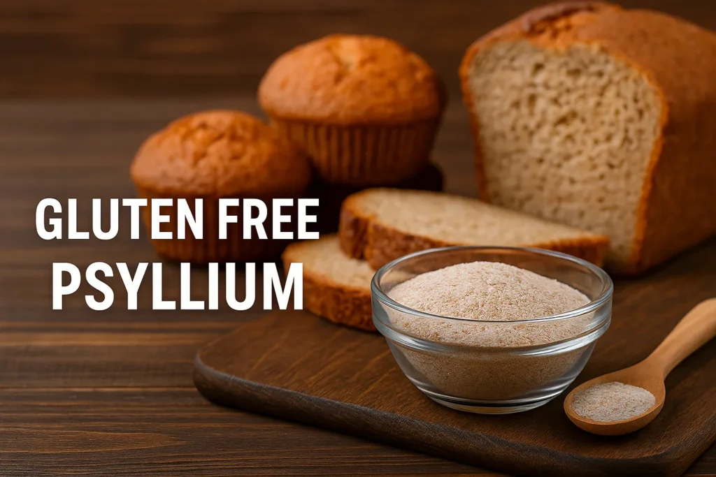 Psyllium em receitas sem glúten